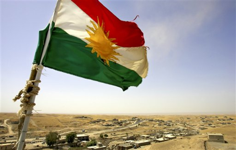 Kurdistano vėliava