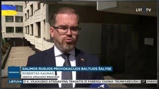Kaunas ir Rinkēvičs perspėjo dėl Rusijos nesėkmių Ukrainoje grėsmės Baltijos regionui