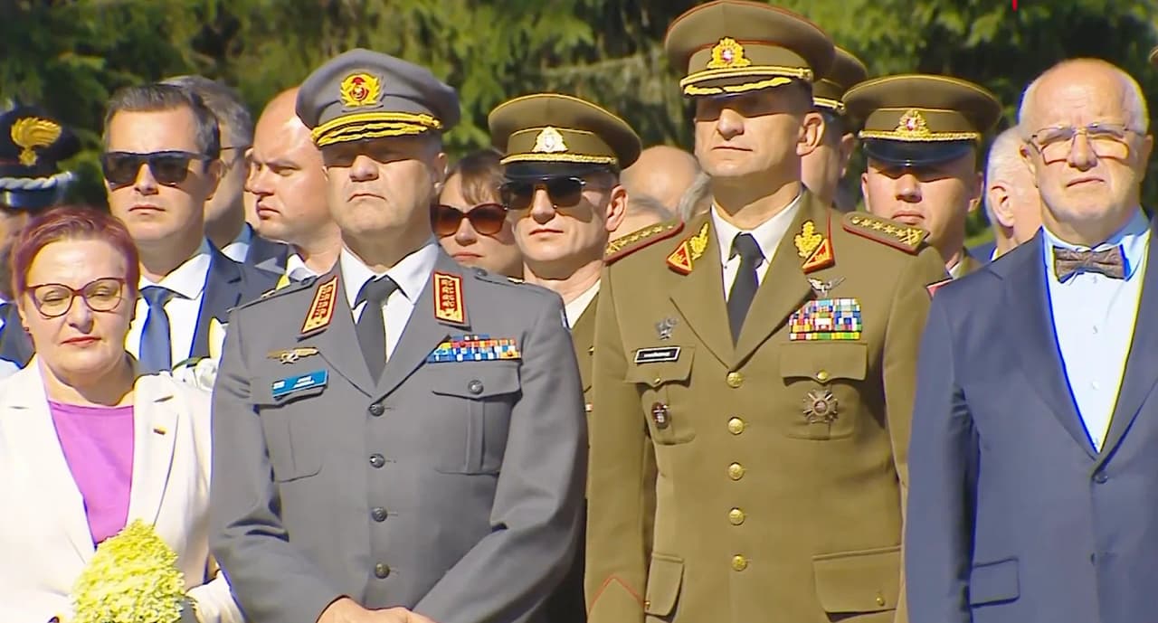 2026 m. Medininkų žudynių minėjimo akimirka