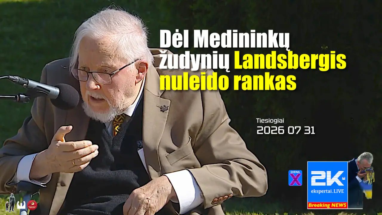 Landsbergis: vieni abejingai dairosi, užsiima savo versliukais ir šaiposi iš tėvynės, o kiti tebėra sargyboje