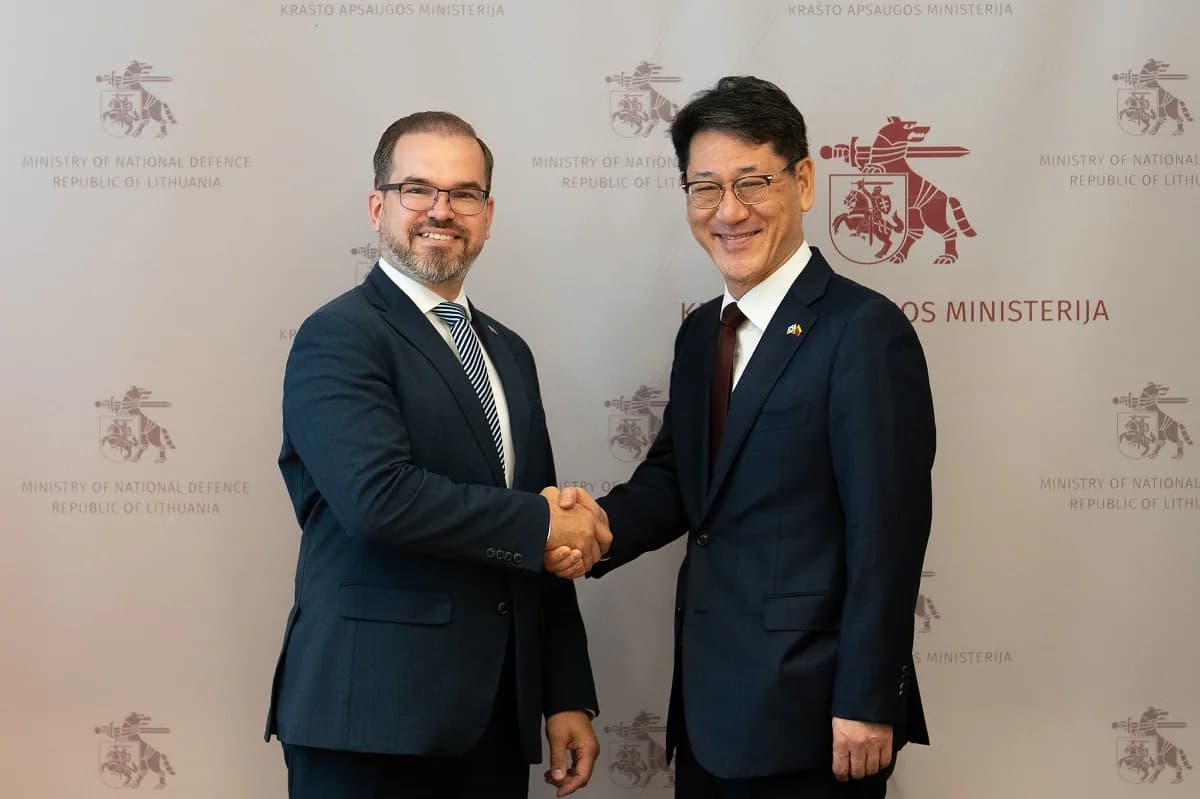 Kaunas su Pietų Korėjos ambasadoriumi aptarė oro gynybos priemonių įsigijimo galimybes