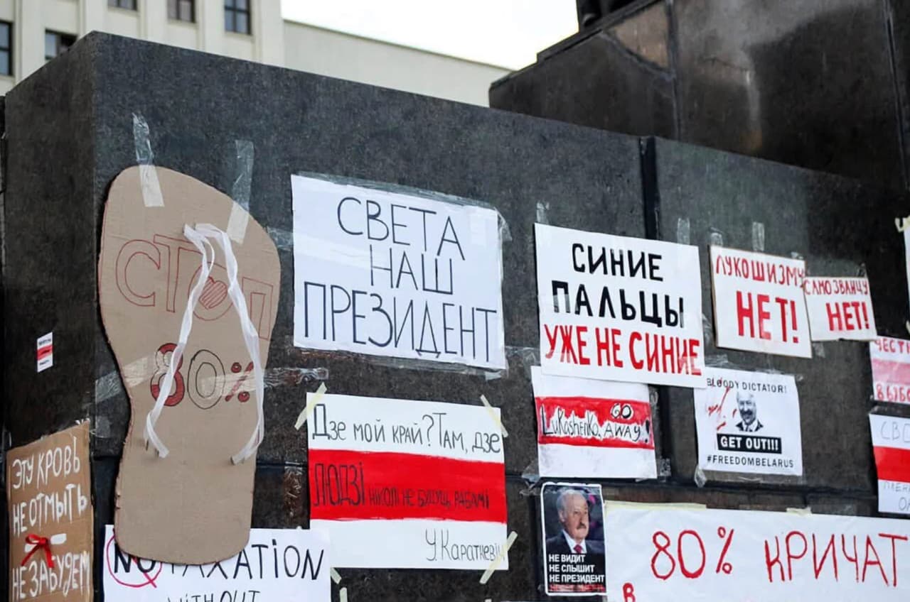 Žalimas ragina nepamiršti Baltarusijos revoliucijos