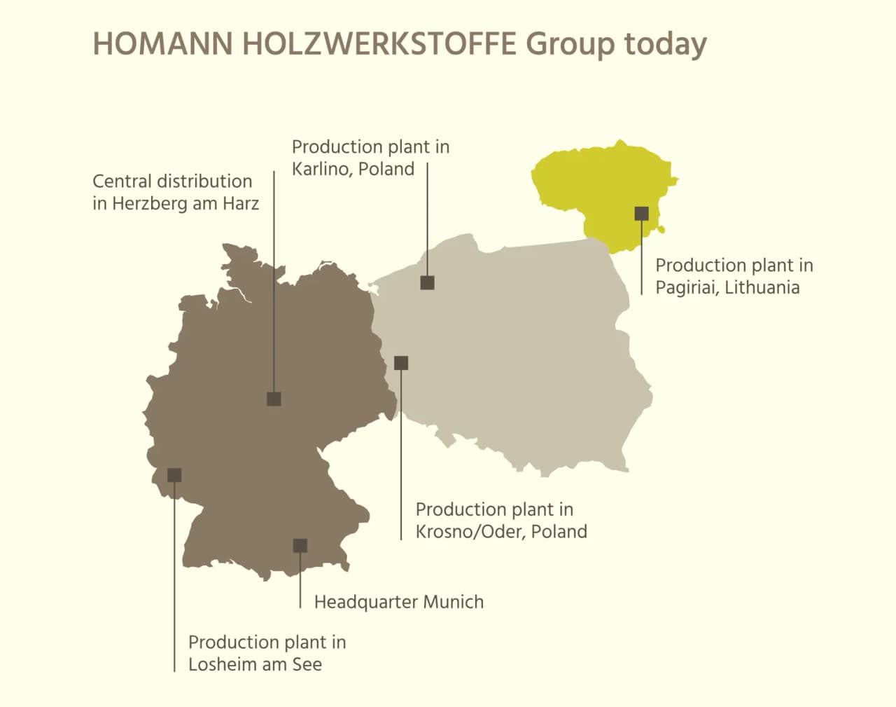 „Homann Holzwerkstoffe“ mažina gamybą Lietuvoje – nuostolius tikisi sumažinti 5–6 mln. eurų