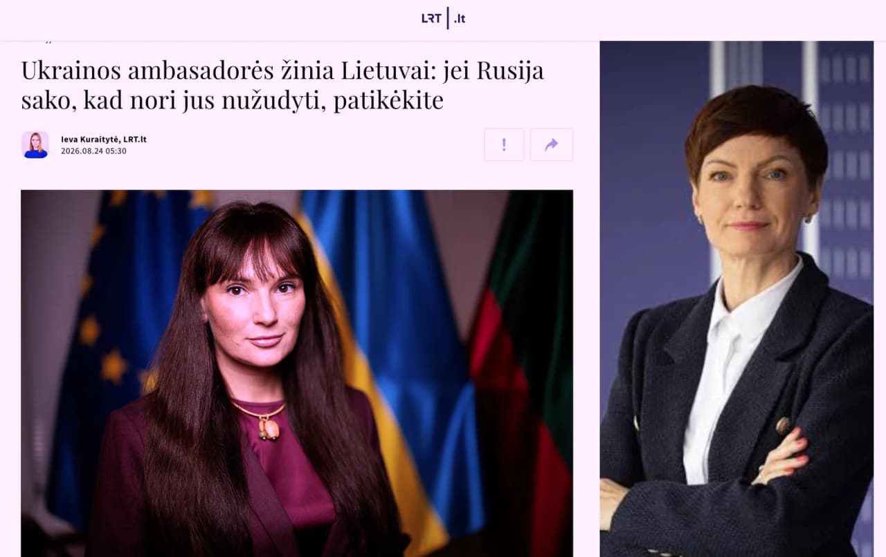 Lietuvos gyventojai turi kuo skubiau patikėti – Rusija nori juos nužudyti