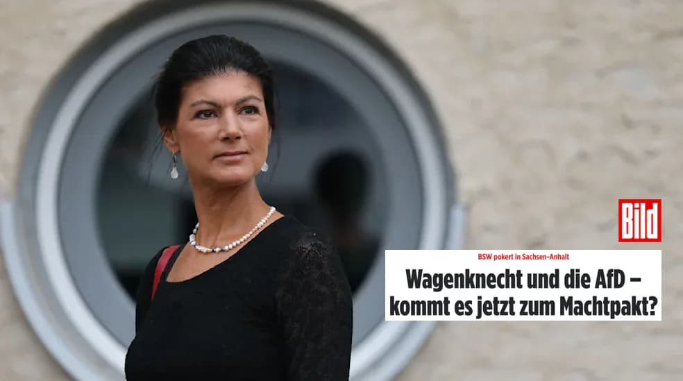 AfD po pergalės gali sulaukti BSW pagalbos – abi partijos nori nutraukti paramą Ukrainai