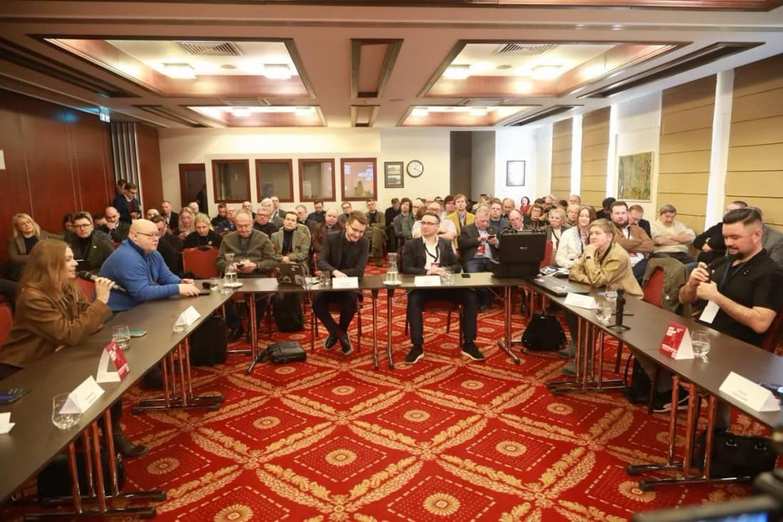 Laisvos Rusijos forumas. Vienas iš daugelio posėdžiu Lietuvos sostinėje Vilniuje