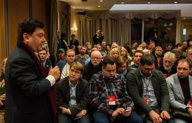 Emanuelis Zingeris (kairėje) dažnas Laisvosios Rusijos forumo svečias