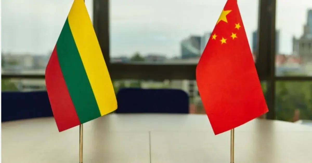 Lietuvos diplomatai nuosekliai darbuojasi gerindami santykius su Kinija