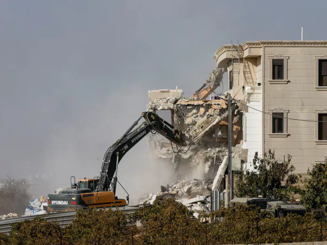 Izraelio karinė operacija iš namų išvarė 1 200 palestiniečių