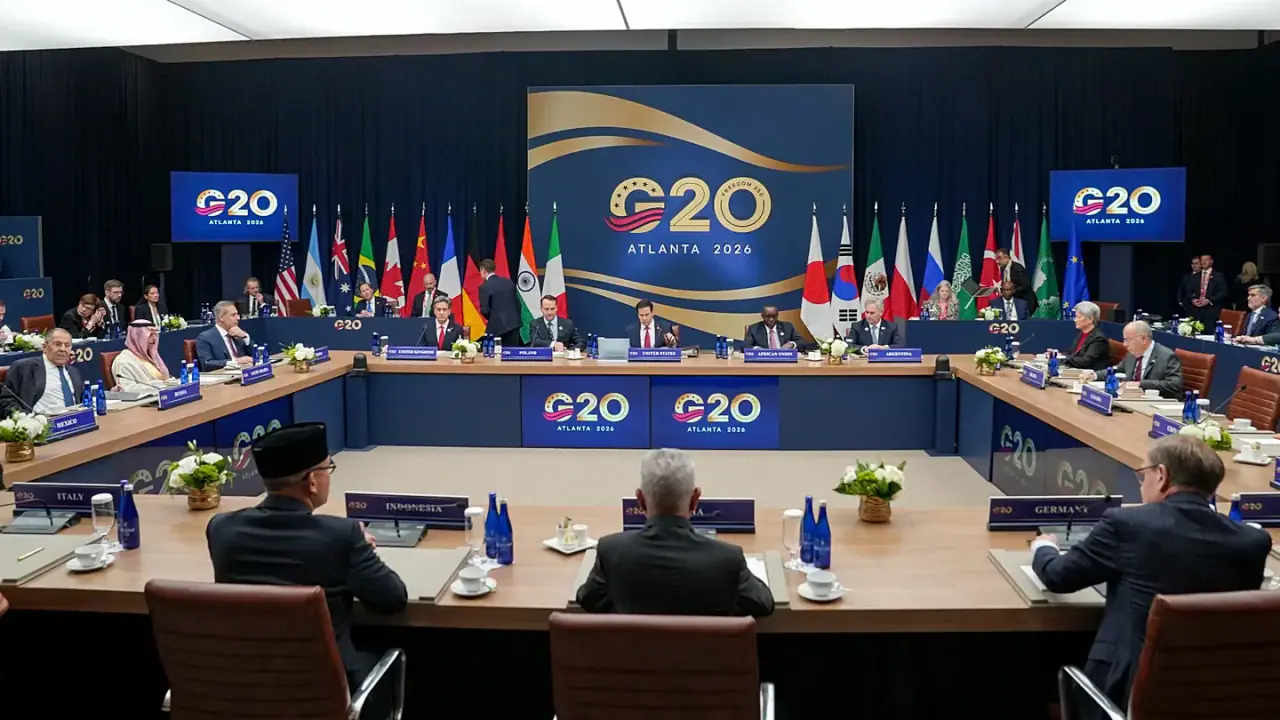 G20 ministrai liko be bendros nuotraukos dėl Lavrovo