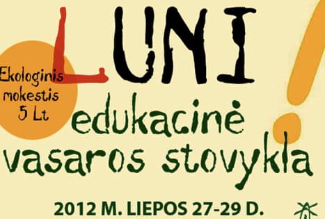 LUNI vasaros stovykla