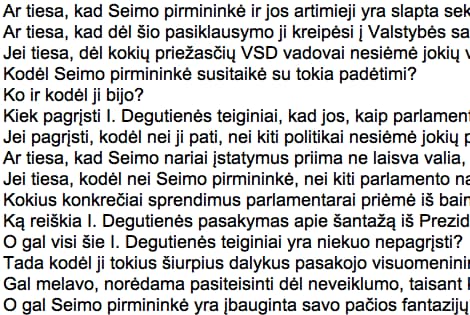 Pone Anušauskai, Jūs lygiai toks pats, kaip ir ponas Šedbaras