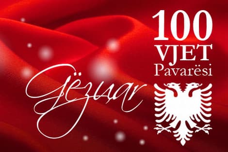 Albanijos nepriklausomybei - 100 metų