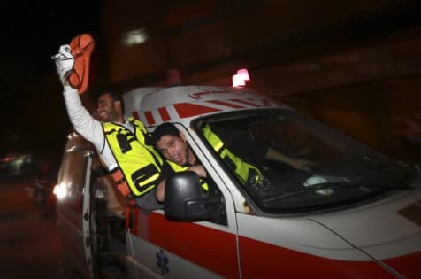 Palestina. Aštuntoji diena: simbolinės paliaubos