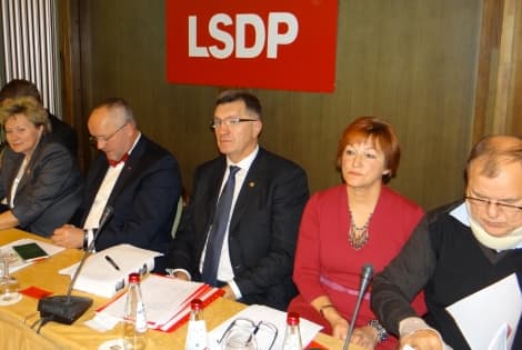 Daugiausia ministerijų atiteko socialdemokratams.