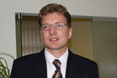 Žurnalistų sąjungos pirmininkas Dainius Radzevičius.