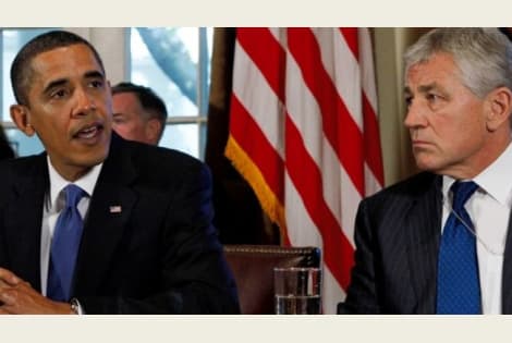 Baltuosiuose rūmuose – nauji vėjai: B. Obama pasirinko Iraną palaikantį gynybos sekretorių
