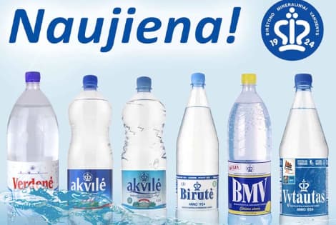 Lietuvos pirmininkavimo ES rėmėja tieks mineralinį vandenį