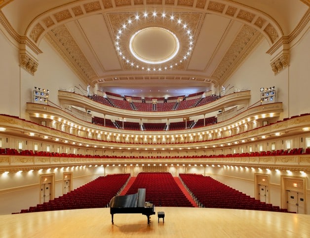 Carnegie Hall salė Niujorke. Nuotr. iš bloomberg.com