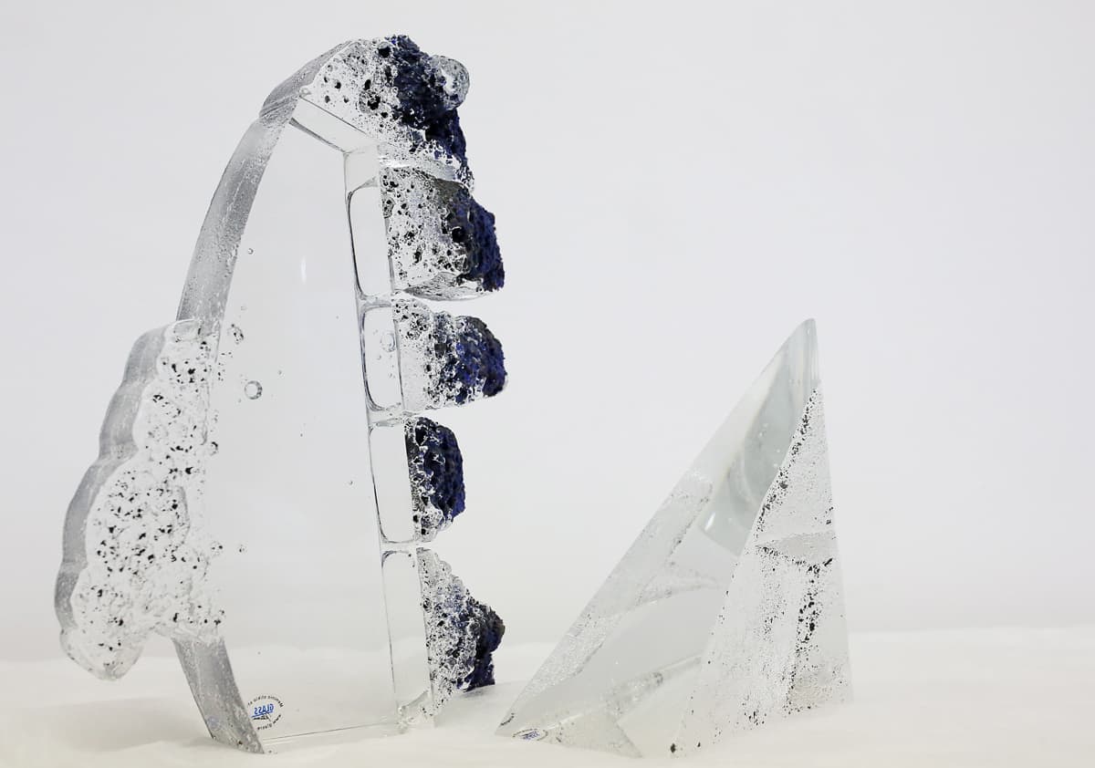 Stiklo suvenyras – autorė Gabrielė Račkauskaitė, „Be pavadinimo“, 2013