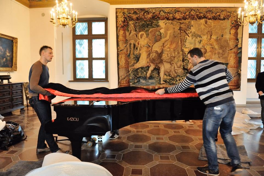 Išrinktą „Fazioli“ M. Rubackytė inauguravo savo koncerte 2013.12.30 d. AdRemMovers | facebook.com nuotr.