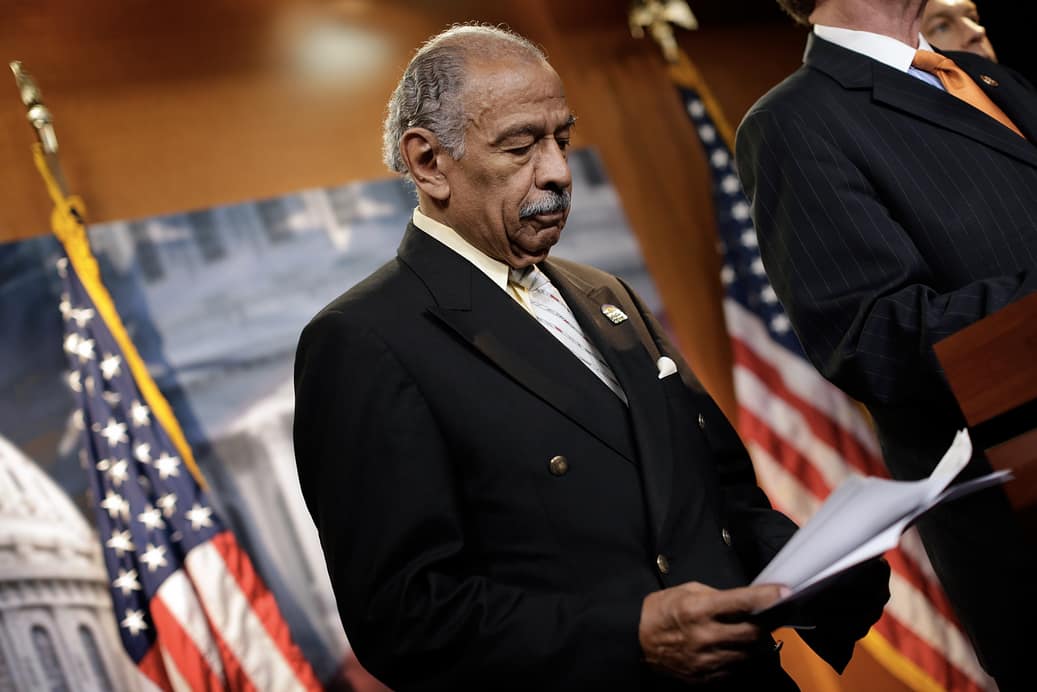 JAV Kongreso narys John'as Conyers'as. Nuotr. detroit.cbslocal.com