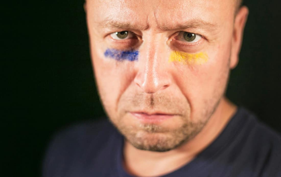Lietuvą Ukrainoje atstovaujančios organizacijos „Blue/Yellow“ vadovas, Švedijos pilietis Jonas Ohmanas. Nuotr. facebook.com