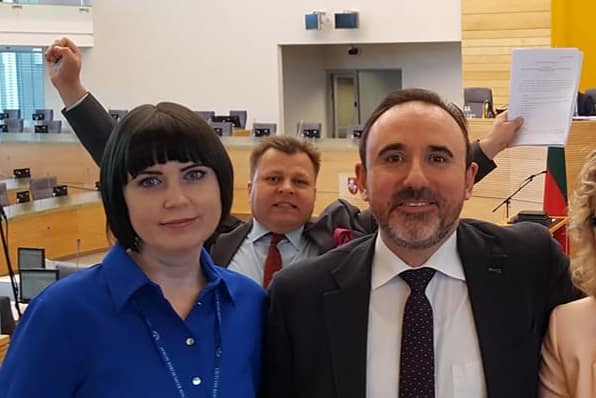 Liberalas A. Gelūnas (dešinėje). Nuotr. facebook.com