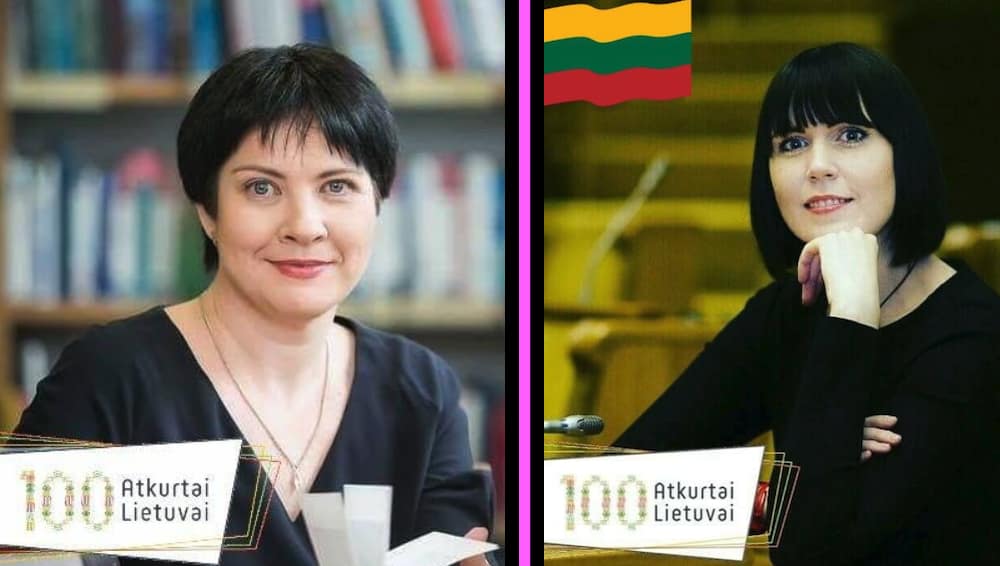 Vaiko teisių apsaugos kontrolierė Edita Žiobiebė ir žmogaus teisių stebėtoja Dovilė Šakalienė. Nuotr. facebook.com