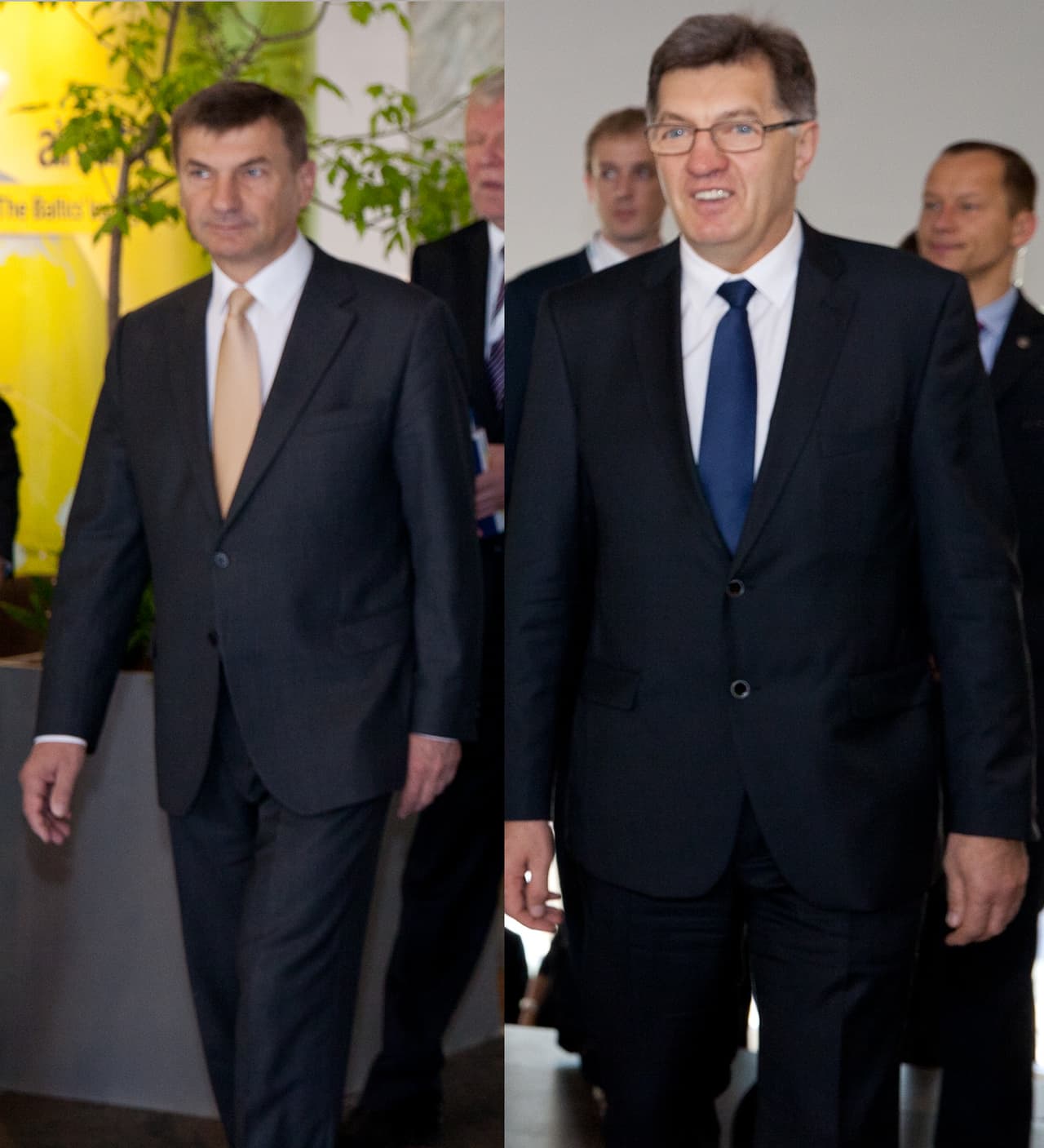 A. Ansipas ir A. Butkevičius. Nuotr. iš „wikipedia.org“