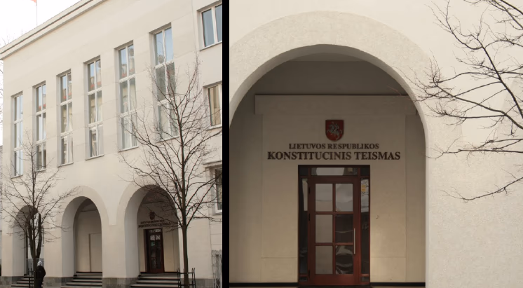 Konstitucinio Teismo pastatas Vilniuje, Gedimino pr. 36. Nuotr. lrkt.lt