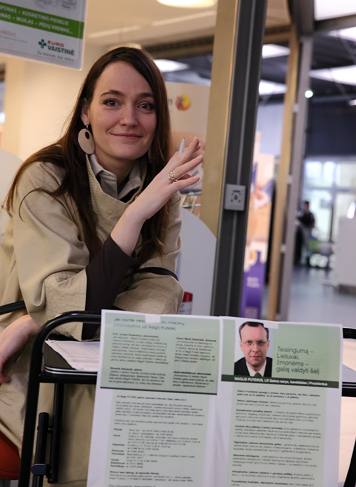 Šį savaitgalį piliečiai kviečiami pasirašyti už Naglį Puteikį