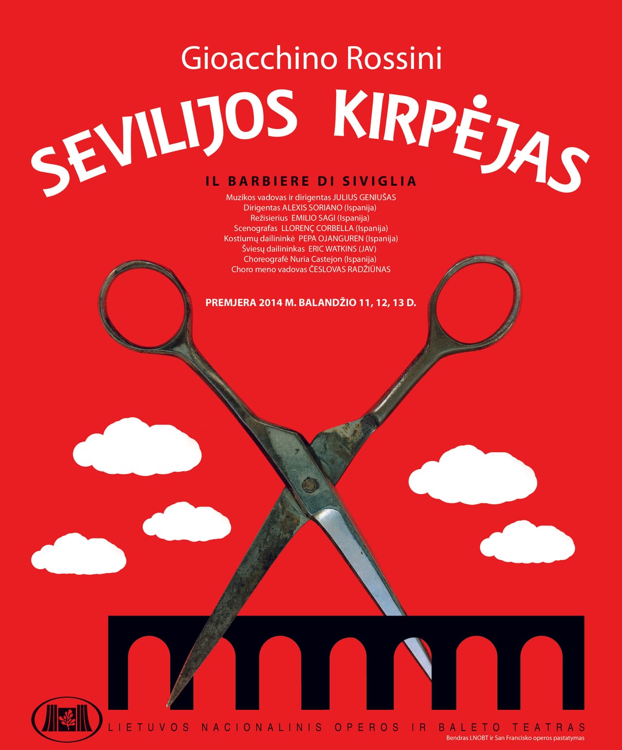 „Sevilijos kirpėjas“ nutvieks sceną ispaniška saule