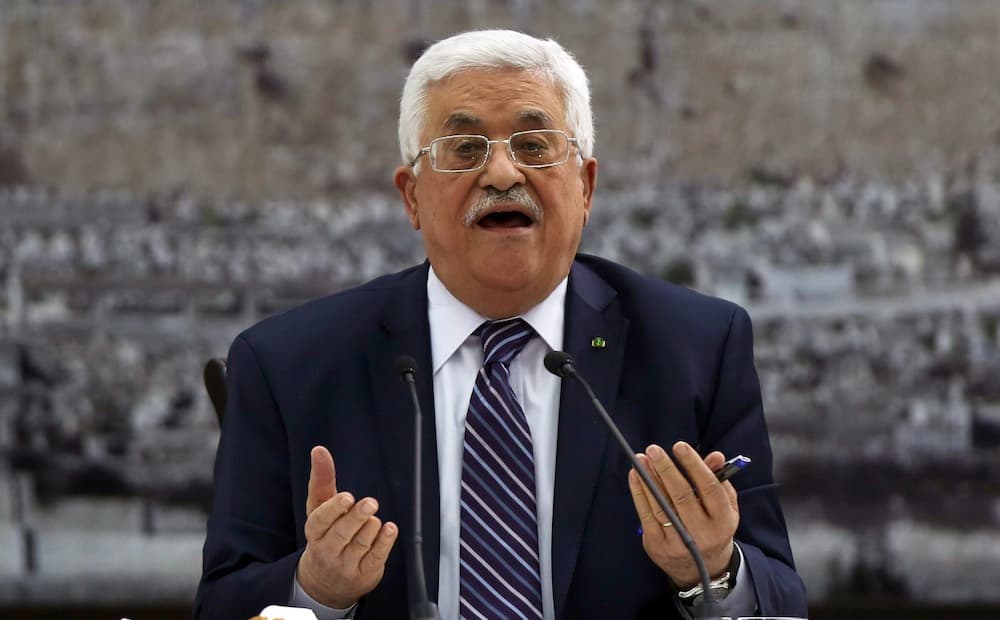 Palestiniečių prezidentas Mahmudas Abasas. EPA-Eltos nuotr.