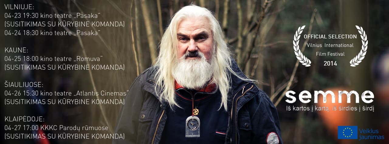 Filmo „Semme“ kelionė per Lietuvą su tikru pavasariu už lango (video)