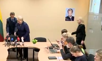 Visa gegužės 12 d. D. Grybauskaitės spaudos konferencija