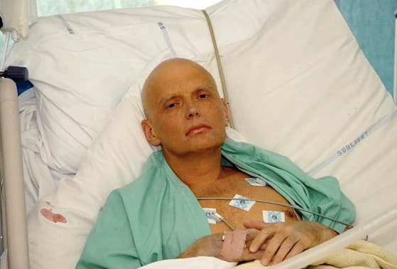 A. Litvinenka paskutinėmis savo gyvenimo dienomis. Nuotr. thetimes.co.uk
