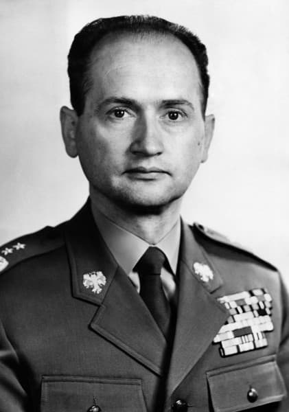 Wojciechas Witoldas Jaruzelskis 1968 metais. Wikipedia.org nuotr.