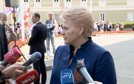 D. Grybauskaitė: „Nekomentuoju atskirų pareigūnų neraštingų pasisakymų“