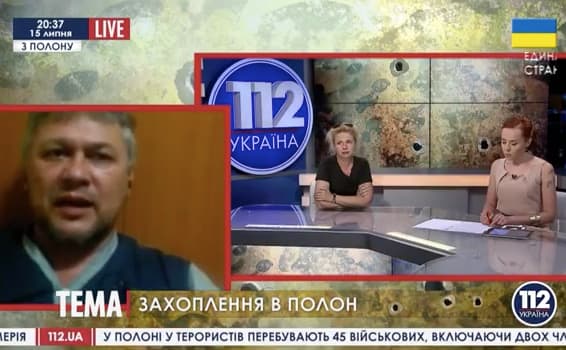 V. Budnikas: „Mes, tikriausiai, esame geriausioje nelaisvėje šiame kare“ („112 Ukraina“ TV siužetas)