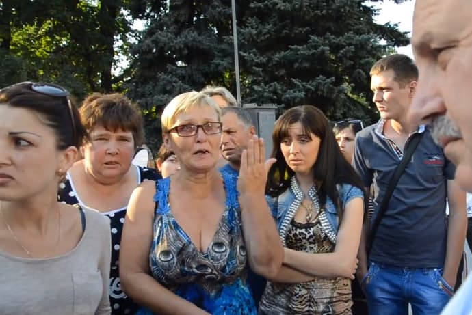 Nikolajevo srities administracijos pirmininko susitikimas su Ukrainos desantininkų motinomis