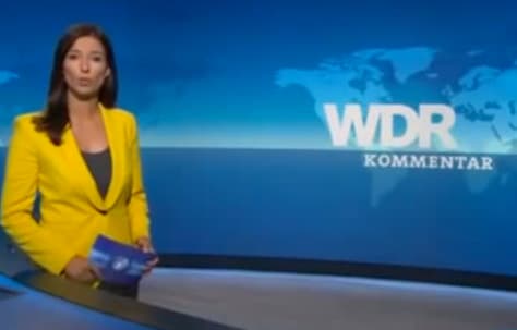 Vokietijos WDR televizijos komentaras apie karą Europos centre