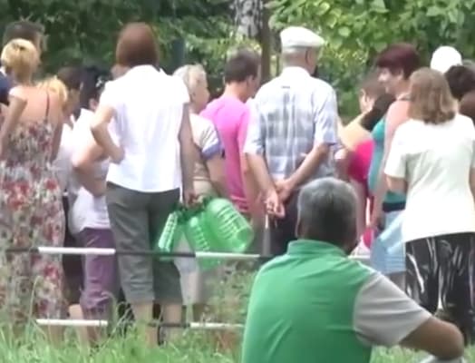 Luhanske penkta diena nėra elektros, vandens ir ryšio