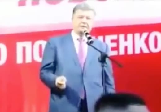 Ukrainos prezidento P. Porošenko pažadas kariams, galiojantis nuo gegužės 26 d.