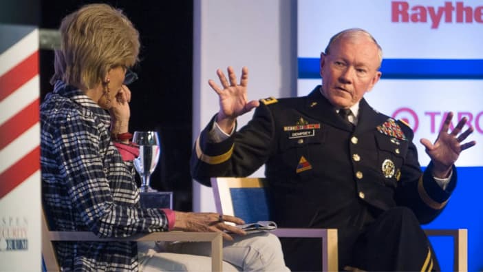 JAV jungtinio štabų vadų komiteto viršininko generolo Martin'o Dempsey pastabos
