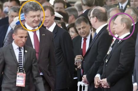 Deutsche Welle: Putinas ir Porošenka už vieno stalo, Lukašenka ant dviejų kėdžių