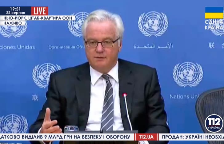 V. Čiurkinas: „Mes nusiteikę konfliktą Ukrainoje spręsti politinėmis priemonėmis“