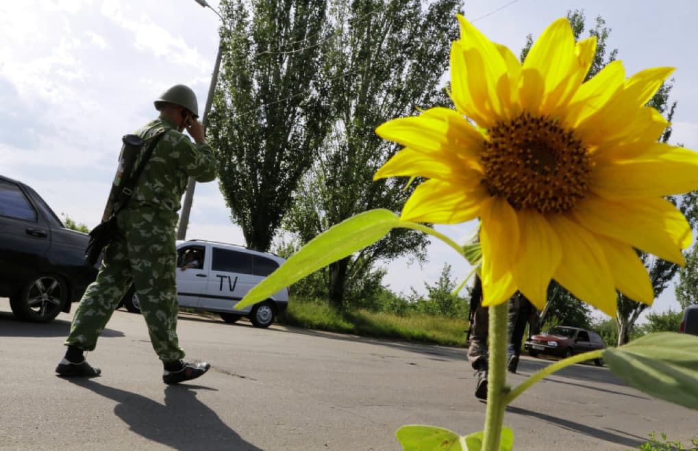 Ukrainos prezidento P. Porošenko spaudos tarnyba pranešė apie ugnies nutraukimą Donbase