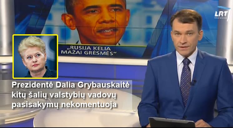 Prokremliška B. Obamos pozicija Ukrainos atžvilgiu