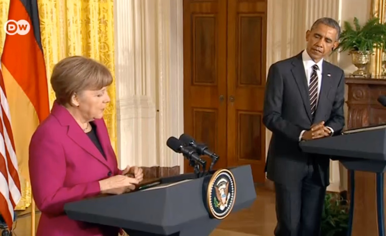 Deutsche Welle: ginklai Ukrainai – ką nutarė Merkel ir Obama?